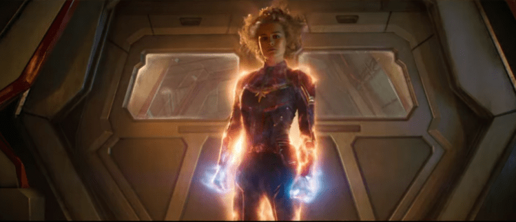 captain marvel glow